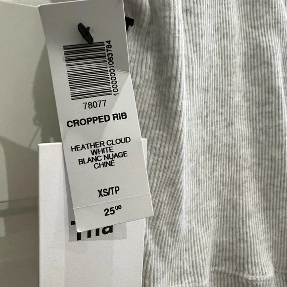 TNA Cropped Rib Tank - Picture 2 of 2